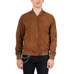 Nicholas Leather Jacket // Tan (S)