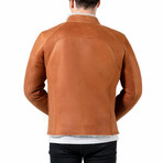 Cory Shearling Jacket // Tan (XL)