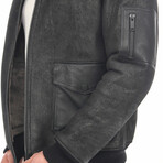 Thomas Shearling Jacket // Black (XL)