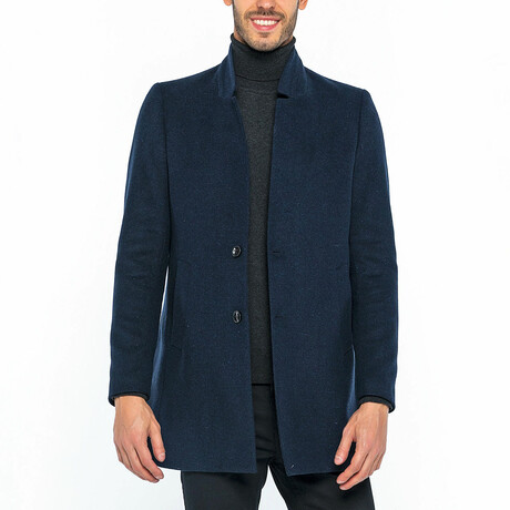 Liam Winter Coat // Navy (XS)