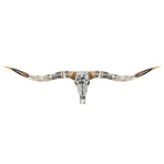 Longhorn Skull // XL Horns // Mirror // Mosaic Finish