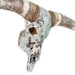 Longhorn Skull // XL Horns // Mirror // Mosaic Finish