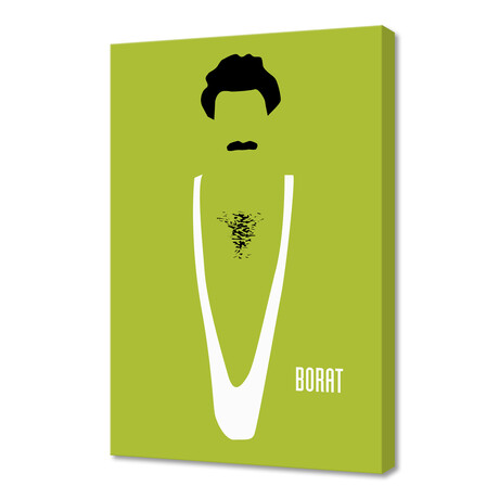Borat (8"W x 12"H x 0.75"D)
