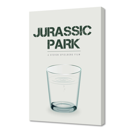 Jurassic Park (8"W x 12"H x 0.75"D)