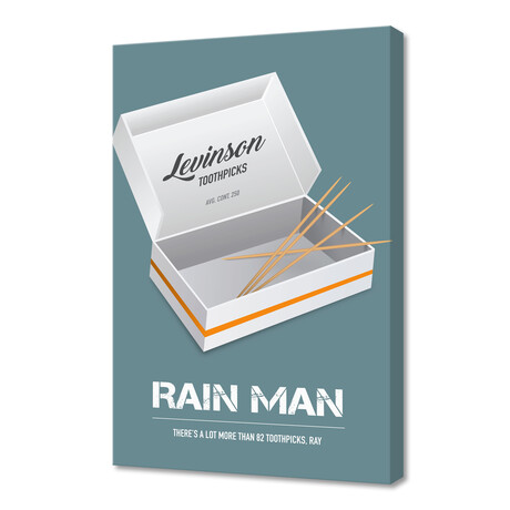 Rain Man (8"W x 12"H x 0.75"D)