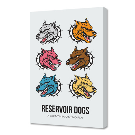 Reservoir Dogs (8"W x 12"H x 0.75"D)