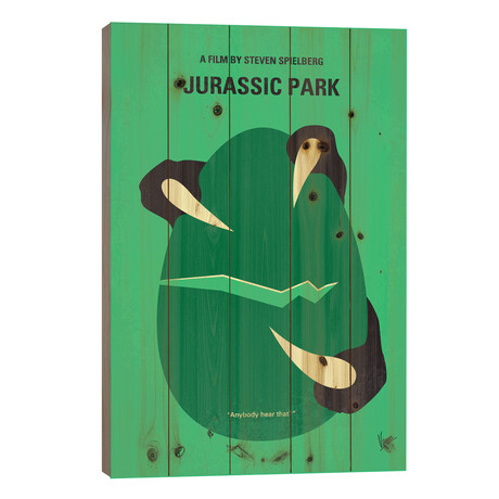 Jurassic Park (40"H x 26"W x 1.5"D)