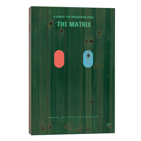 The Matrix (Which Pill Do You Choose?) (40"H x 26"W x 1.5"D)