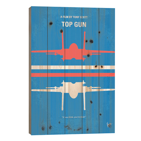 Top Gun Minimal Movie Poster by Chungkong