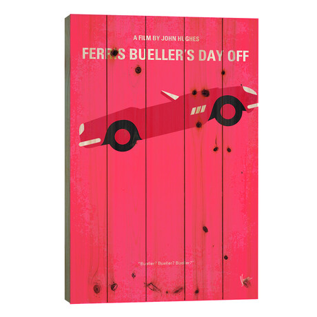 Ferris Bueller's Day Off (40"H x 26"W x 1.5"D)