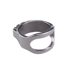 SKF3T Titanium Tactical Ring with Hidden Bottle Opener  (Without glow bar version) (Small)