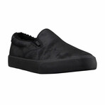 Clipper LX Fleece Slip On Shoes // Black (US: 10.5)
