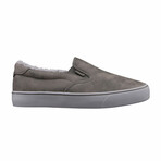 Clipper LX Fleece Slip On Shoes // Dark Gray + Gray (US: 7.5)