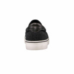 Clipper Peacoat Slip On Shoes // Black + Charcoal + Whisper White (US: 9)