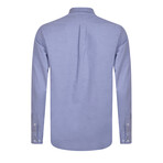 Classic Button-Up Shirt // Blue (M)