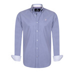 Classic Button-Up Shirt // Blue (S)