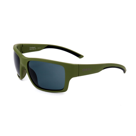 Men's Outback Polarized Sunglasses // Green