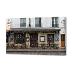 Bar in Montmartre Paris (8"H x 12"W x 0.75"D)