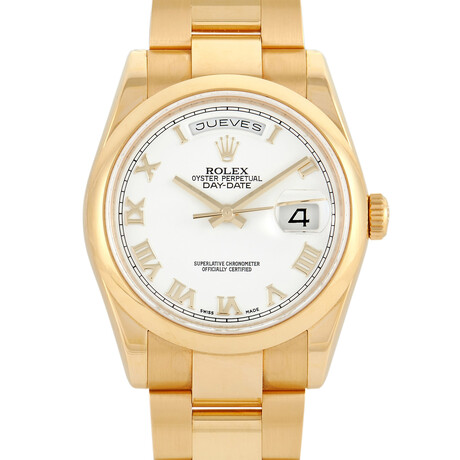 Rolex Day-Date Spanish Automatic // 118208 // Random Serial // Pre-Owned