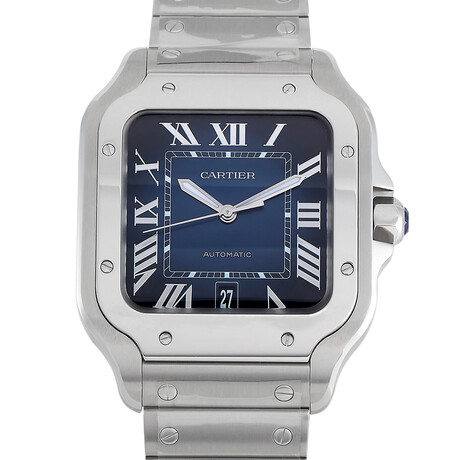 Cartier Santos Large Model Automatic // WSSA0030 // Unworn