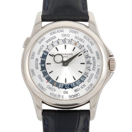 Patek Philippe World Time GMT Automatic // 5130G-001 // Pre-Owned