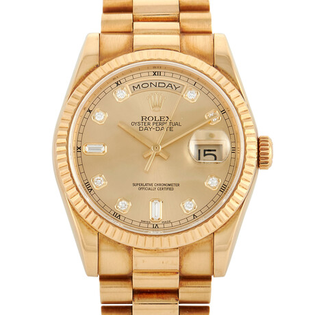 Rolex Day-Date President Diamond Automatic // 118238 // P153 // Pre-Owned