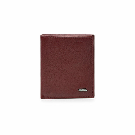 BD01797 Wallet // Claret Red