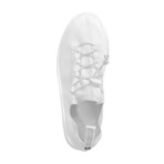 OG Velour Slipper Sneaker // White (Women's 3.5-5.5)