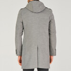 Amsterdam Overcoat // Gray (Small)