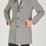 Amsterdam Overcoat // Gray (Small)