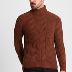 Kale Sweater // Brown (L)
