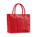 Shopper Tote Bag // Red