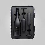 Black Friday 2021 Edition Champagne // 750 ml Bottle + 2 Metal Flutes (A Party Without Champagne Is Just A Meeting)