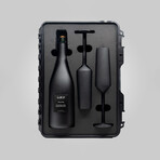 Black Friday 2021 Edition Champagne // 750 ml Bottle + 2 Metal Flutes (A Party Without Champagne Is Just A Meeting)