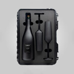 Black Friday 2021 Edition Champagne // 750 ml Bottle + 2 Metal Flutes (A Party Without Champagne Is Just A Meeting)