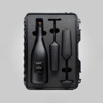 Black Friday 2021 Edition Champagne // 750 ml Bottle + 2 Metal Flutes (A Party Without Champagne Is Just A Meeting)