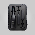 Black Friday 2021 Edition Champagne // 750 ml Bottle + 2 Metal Flutes (A Party Without Champagne Is Just A Meeting)