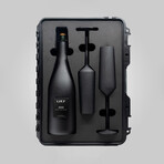 Black Friday 2021 Edition Champagne // 750 ml Bottle + 2 Metal Flutes (A Party Without Champagne Is Just A Meeting)