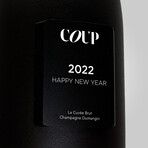 Black Friday 2021 Edition Champagne // 750 ml Bottle + 2 Metal Flutes (A Party Without Champagne Is Just A Meeting)