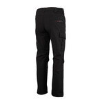 Outdoor Trekking Pants + Cargo Pockets // Black (XL)
