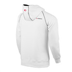 Iconic Hooded Sweatshirt // White (L)