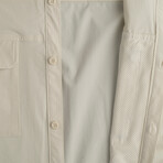 Outdoor Shirt + Pockets // Ecru (S)
