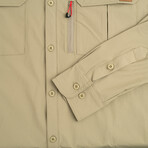 Outdoor Shirt + Pockets // Khaki (2XL)