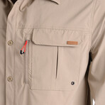 Outdoor Shirt + Pockets // Beige (L)