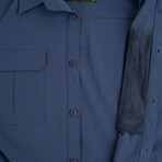 Outdoor Shirt + Pockets // Navy (L)
