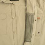 Outdoor Shirt + Pockets // Khaki (M)