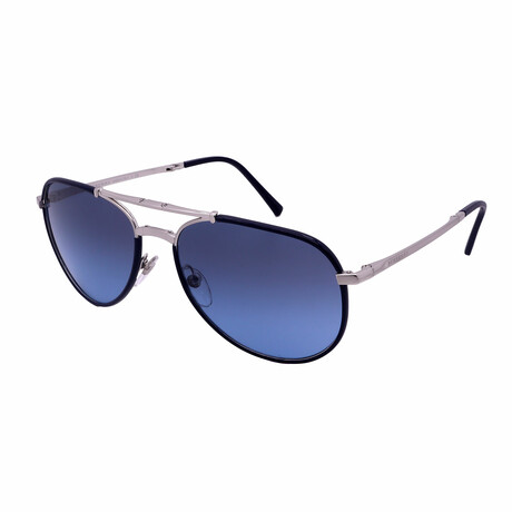 Burberry // Unisex BE3091J-1166S2 Sunglasses // Blue + Silver