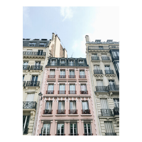 Parisian Apartment Buildings (4.5'H x 3'W)