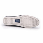 Aston Marc Perforated Driving Loafers // Navy (US: 12)