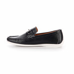 Perforated Walk 3 Driving Loafers // Black (8 M)